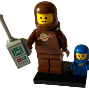 COL24-3 - Brown Astronaut and Spacebaby, Series 24