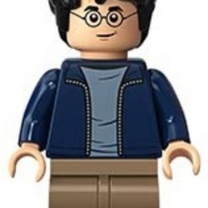 hp175 - Harry Potter - Dark Blue Open Jacket, Dark Tan Medium Legs